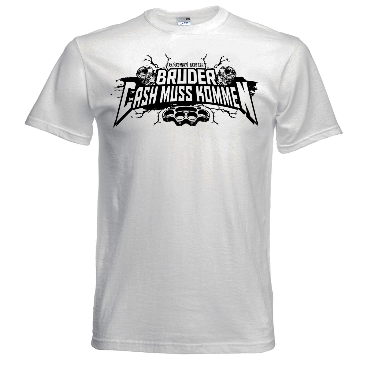 Bild von 'CASH MUSS KOMMEN' - SHIRT (weiß)